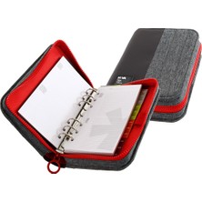 Nava Ps809Dgr  Passenger Organizer Medium Koyu Gri/ Kırmızı