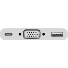 Apple USB-C VGA Çoklu Bağlantı Noktası Adaptörü/Macbook Çevirici (MJ1L2ZM/A)