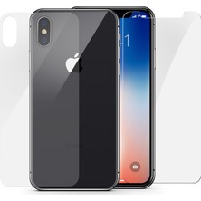 Microcase Apple iPhone X Tempered Glass Cam Ekran Koruyucu