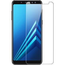 Microsonic Samsung Galaxy A8 Plus 2018 Temperli Cam Ekran koruyucu  film