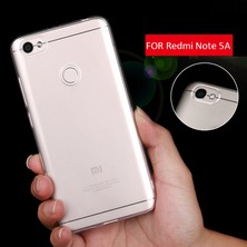 Microsonic Xiaomi Redmi Note 5A Kılıf Transparent Soft