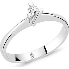 Harem Altın Romeo Pırlanta 0.15 Ct Tektaş Yüzük  Rm-10035