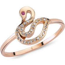 Harem Altın 18 Ayar Altın Pırlanta Kuğu Yüzük 47197