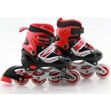 Roller Master Çubuklu Paten 31-34 Kırmızı