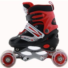 Roller Master Çubuklu Paten 31-34 Kırmızı