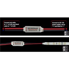 Robotekno Şerit Led Dimmer Uzaktan Kumandalı Led Lamba Kontrolü 12/24V
