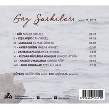 Fazıl Say, Güvenç Dağüstün, Ece Dağıstan - Güz Şarkıları CD