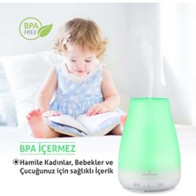 YogAroma Aroma Terapi Hava Nemlendirici Ve 4 Adet Aroma Terapi Yağı