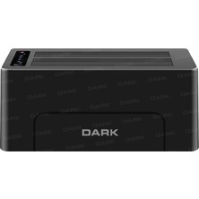 Dark D26C USB3.0 Çiftli 2.5"/3.5" Sata Offline Clone Docking Station (DK-AC-DSD26C)