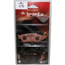 Brenta Kawasaki KLX 250 R Disk  Sinter Metal Fren Balata Ön  (1993-1996)