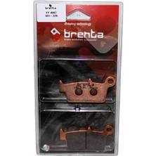 Brenta Honda XR 250 R Disk  Sinter Metal Fren Balata Arka  (1991-1997)