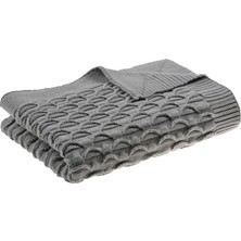 Sarev Wavey Gri Bebek Battaniyesi