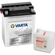 Varta YB14 A2 12V 14AH Motosiklet Aküsü