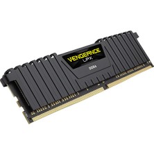 Corsair Vengeance LPX Siyah 4Gb 2400Mhz DDR4 Soğutuculu CL16 Pc Ram CMK4GX4M1A2400C16