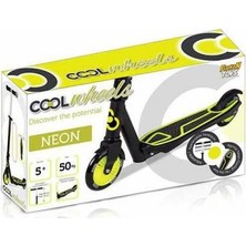 Cool Wheels 2 Tekerlekli Scooter Neon Sarı