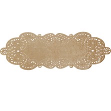 Diva home KADİFE LAZER KESİMLİ RUNNER