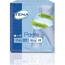 Tena Pant Plus 6.0 Damla Emici Külot 12 Adet XL Hasta Bezi