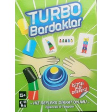 Turbo Bardaklar - İşitsel Algı Destekli  (Pratik Bardaklar)