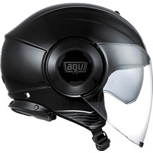 Agv Fluid Solid Black Kask