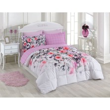 Özdilek Uyku Seti Ranforce Çift Kişilik Lila Paloma