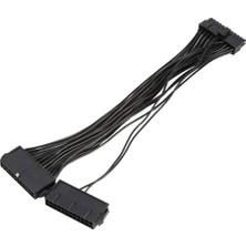 Platoon Power Uzatma Kablosı 24 Pin Çift Psu Güç Kaynağı Uzatma Kablosu 24Pin 20 + 4Pin