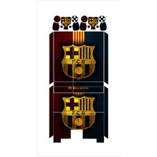 StickerMarket PS4 Fat Barcelona Sticker Seti