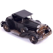 Beha Dekoratif Siyah Nostaljik Antik Mini Araba