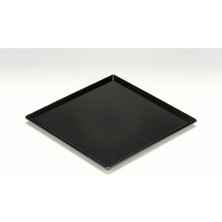 Zem Melamin Tabak Siyah 20x20 cm - Zafer Endüstriyel Mutfak