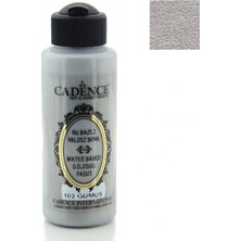 Cadence Yaldız Metalik Boya 102 - Gümüş 120 ml