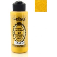 Cadence Yaldız Metalik Boya 109 - Simli Altın 120 ml