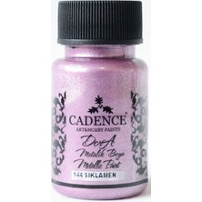 Cadence Dora Metalik Boya 144 - Sıklamen 50 ml