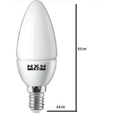 Nixon  LED MUM AMPUL 3LÜ PAKET 5.4W=(40W) 470LM E14 BEYAZ ISIK