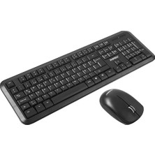 Everest KM - 8100 Ergomy Usb Kablosuz Q Standart Klavye Mouse Set