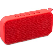 Mikado MD - 55BT Speaker FM Destekli Bluetooth Hoparlör Kırmızı