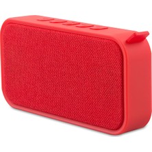 Mikado MD - 55BT Speaker FM Destekli Bluetooth Hoparlör Kırmızı