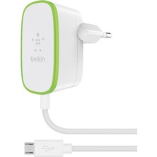 Belkin F7U009vf06-WHT Micro USB Sabit Kablolu Şarj Aleti 1.8m Beyaz