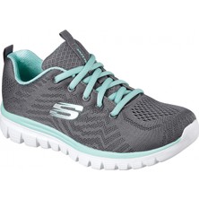 Skechers GRACEFUL-GET CONNECTED Kadın Gri Spor Ayakkabı - 12615 CCGR