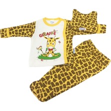 Babycan Zürafa Desenli Bebek Takımı