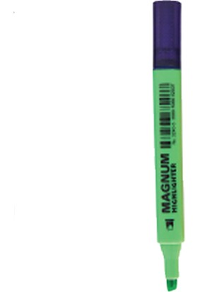 Magnum Fosforlu Kalem Yeşil 8341