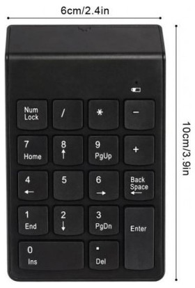 Appa Srf-20 Kablosuz Numpad Numerik Keypad Klavye Wireless