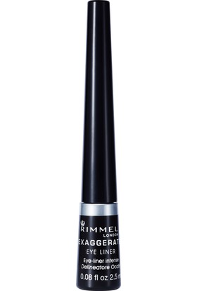 Rimmel London Exaggerate Eyeliner 001 100% Black