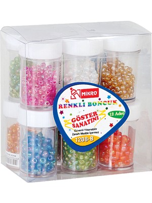 Mikro Boncuk Renkli Küçük Gg-1208B