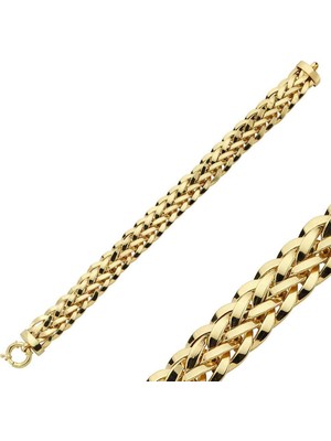 Bilezikhane Hallow Bileklik 17.00 Gram 14 Ayar Altın