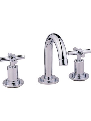 Artema Juno A40861 Lavabo Bataryası, 3 Delikli Lavabolar için, Krom