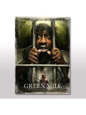 Cakasepetim Ahşap Tablo The Green Mile Yeşil Yol 35x50 Cm