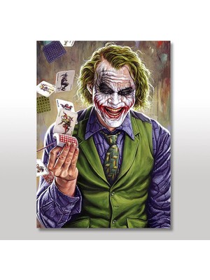 Cakasepetim Ahşap Tablo Joker 35x50 Cm