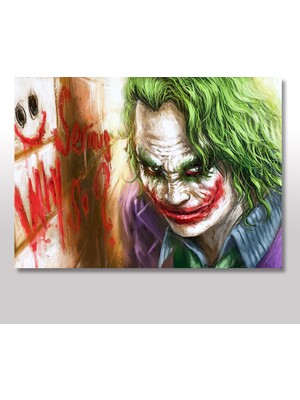 Cakasepetim Ahşap Tablo Joker 25x35 Cm