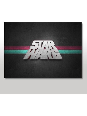 Cakasepetim Ahşap Tablo Star Wars 25x35 Cm