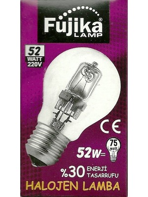 Fujika 52 Watt Enerji Tasarruflu Halojen Ampul