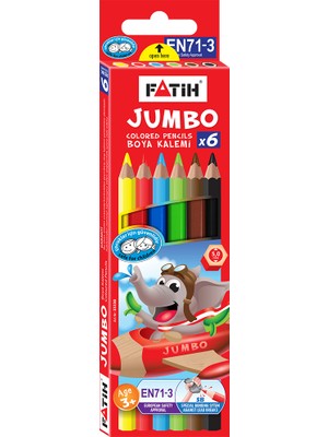Fatih Kuruboya Jumbo 6 Renk Tam Boy